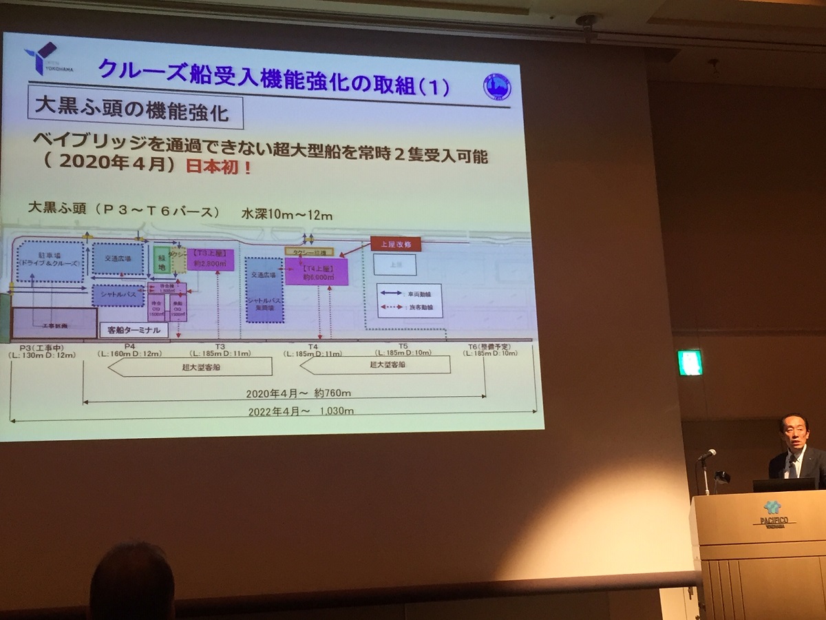 横浜港、セミナー開催　2020年GWに初の6隻同時入港