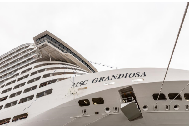 MSC、グランディオーサの引き渡しと新造船名発表