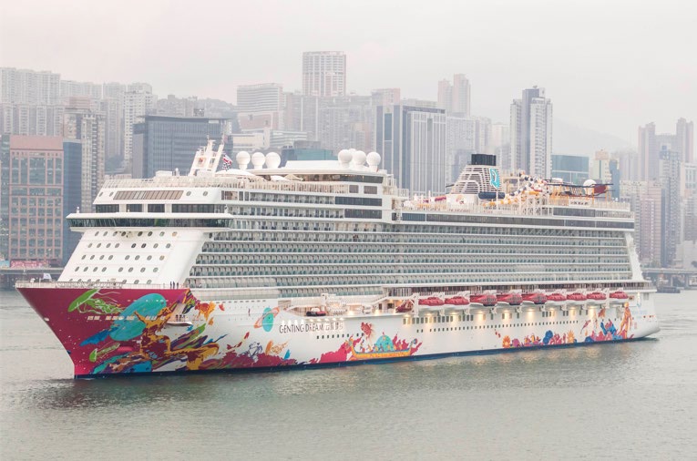 ドリームクルーズ、香港での乗客定員を7割に引き上げ