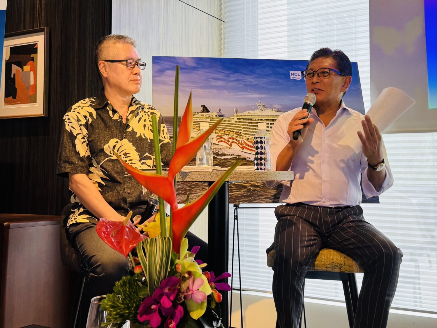 NCL、ハワイ航空とPRイベント実施、「絶景が次々」