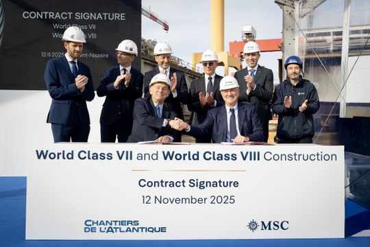 MSCクルーズ、ワールドクラスの新造船2隻を発注