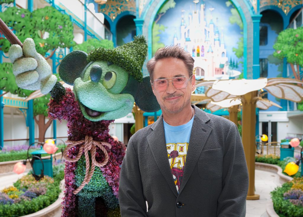 俳優ダウニー氏、「ディズニー・アドベンチャー」の名付け親に