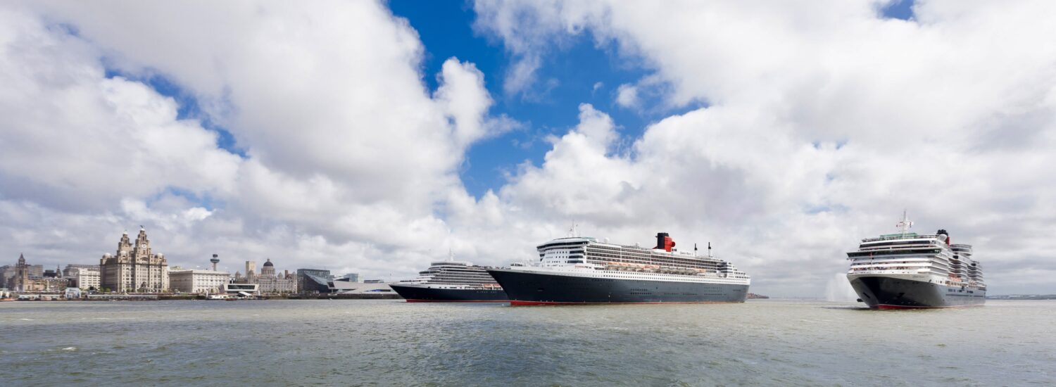 キュナードの4隻、2028年5月に故郷リバプールへ集結