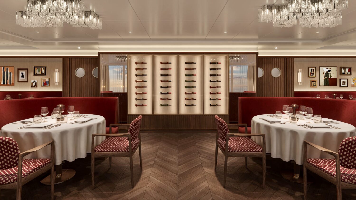 「クリスタル・グレース」のスペシャリティ・レストラン公開