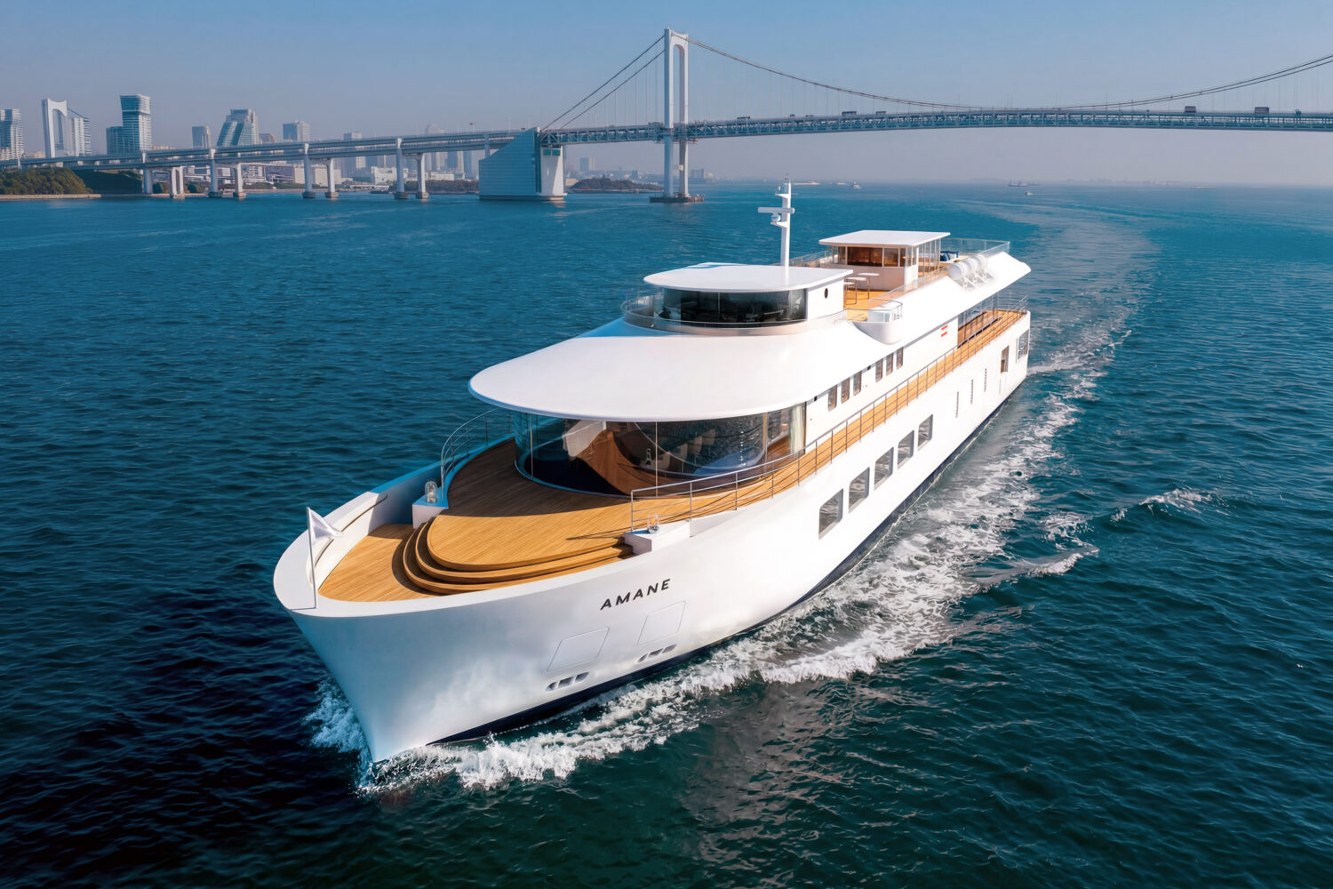 日本郵船、新造レストラン船「AMANE」発表、2027年春就航