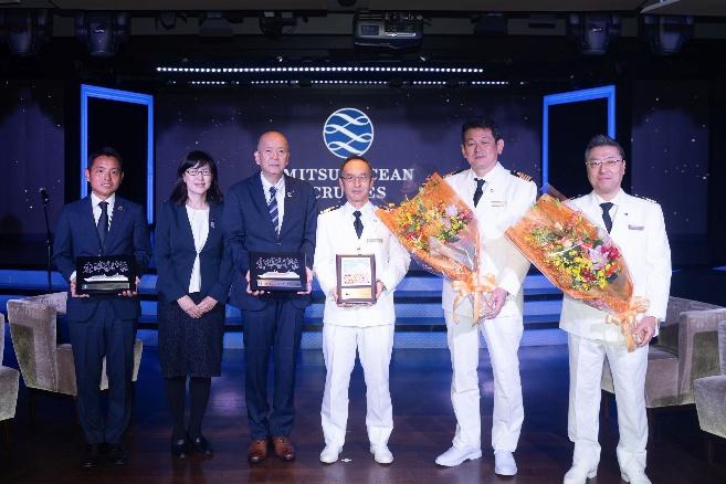 三井オーシャンサクラ、横浜港から就航