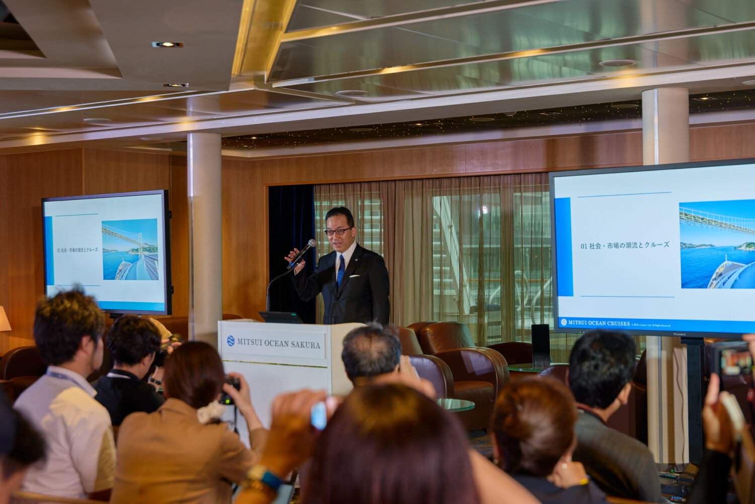 商船三井クルーズ、2隻で市場拡大へ 　新会員7000人、インバウンドは最大3割